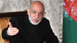 Afghan President Hamid Karzai