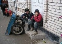 Street children in Tajikistan (RFE/RL)