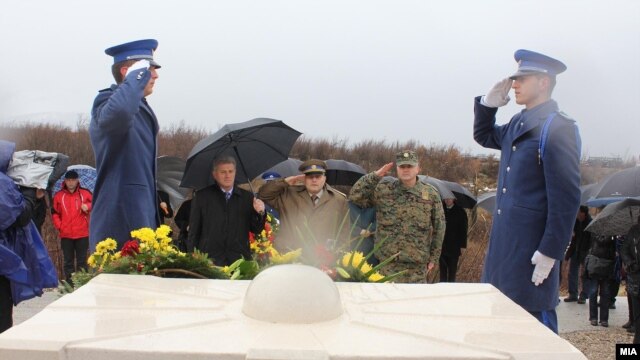 Obeležavanje godišnjice smrti Borisa Tajkovskog i makedonske delegacije, BiH, 26. februar 2012.