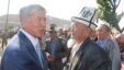 Kyrgyz President Almazbek Atambaev (left) has pledged to leave politics once his current term ends. His office said that "the president plans to be engaged in creative activities," including writing books, once he steps down.