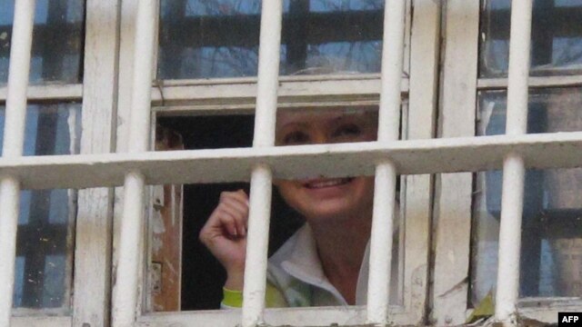 Former Ukrainian Prime Minister Yulia Tymoshenko is serving a seven-year sentence for alleged abuse of power. 