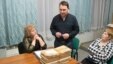 Дмитрий Казанков сайлау урынында, 4 март 2012