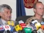 د افغانستان د دفاع وزارت ویاند جنرال ظاهر عظیمي او د ایساف ځواکونو ویاند جنرال بلاټز