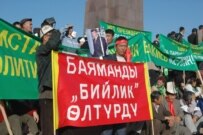 For Reforms supporters demonstrating in Bishkek in November 2006 (ITAR-TASS)