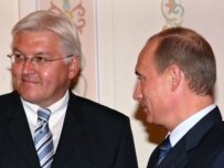 Steinmeier's visit comes ahead of an EU-Russia summit on May 18 (epa)