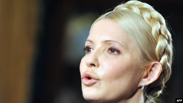 Former Ukrainian Prime Minister Yulia Tymoshenko