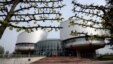 France -- A view of the European Court of Human Rights (ECHR) building in Strasbourg, 30Apr2013