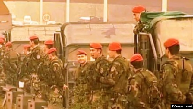Jedinica za specijalne operacije tokom pobune u Beogardu, 2001. godine 