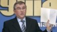 Вальтер Литвиненко на презентации одной из книг своего сына в Киеве. 2006 год.