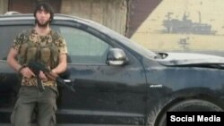 Veteran Chechen militant "Yahya" in Syria
