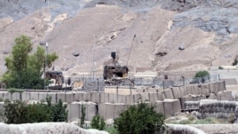 A joint Afghan-NATO base in Kandahar (file photo)