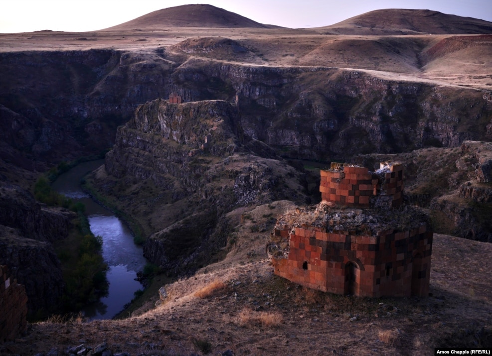 The Canyon that separates Turkey and Armenia. In 1915, after Ottoman authorities issued an order calling for the &quot;deportation&quot; of the entire Armenian population, a frenzy of killing began across the region, which today lies in eastern Turkey.&nbsp;