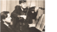 George Enescu și Yehudi Menuhin