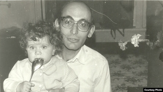 Arif Yunus with daughter Dinara