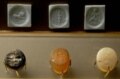 Seals, undated, perhaps Achaemenid (photo by Mauricio Marat/INAH)