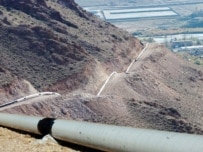 Newly inaugurated pipeline connecting Armenia and Iran (ITAR-TASS)