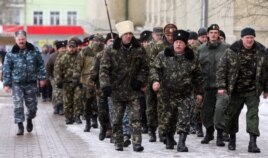 Казаки в Донецке