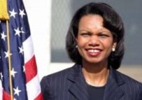 Secretary Rice during her tour of South and Central Asia