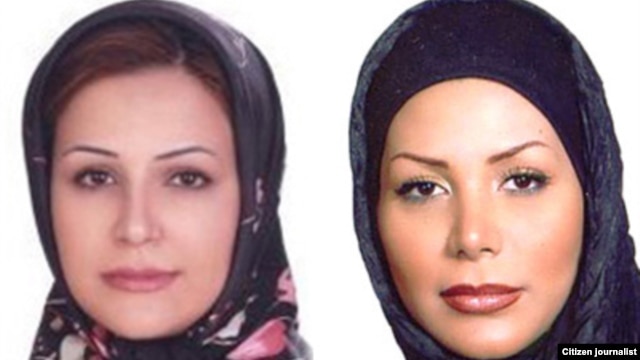Neda Soltani (lijevo) i Neda Agha Soltan (desno) 