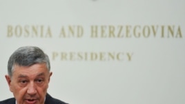 Nebojsa Radmanovic, one of the three members of Bosnia's ethnically based presidency (file photo)
