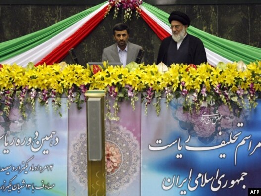 مراسم تحلیف محمود احمدی‌نژاد