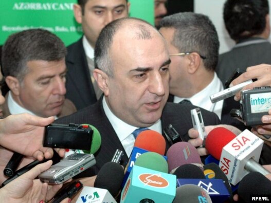 Azerbaijani Foreign Minister Elmar Mammadyarov (file photo)