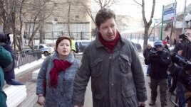 Бизнесмен Алексей Козлов и его жена Ольга Романова