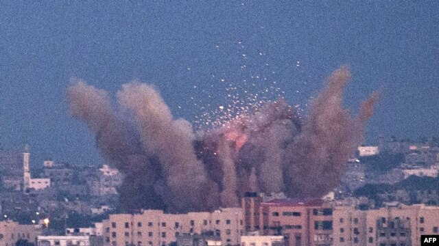 Pamje nga sulmet e sotme në Gaza