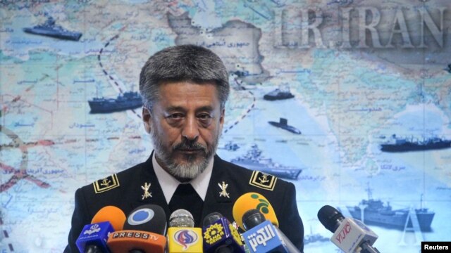 Iranian Navy commander Habibollah Sayari