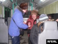 Троллеейбуста билет сатучы