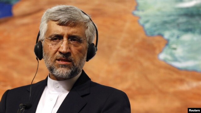 Iran's chief nuclear negotiator Said Jalili