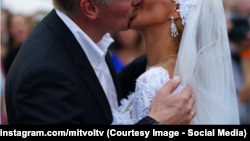 The rare Richard Mille RM 52-01, rumored to have cost as much as $620,000, was spotted on Peskov's wrist on his wedding day.