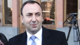 Արդարադատության նախարար Հրայր Թովմասյանը: