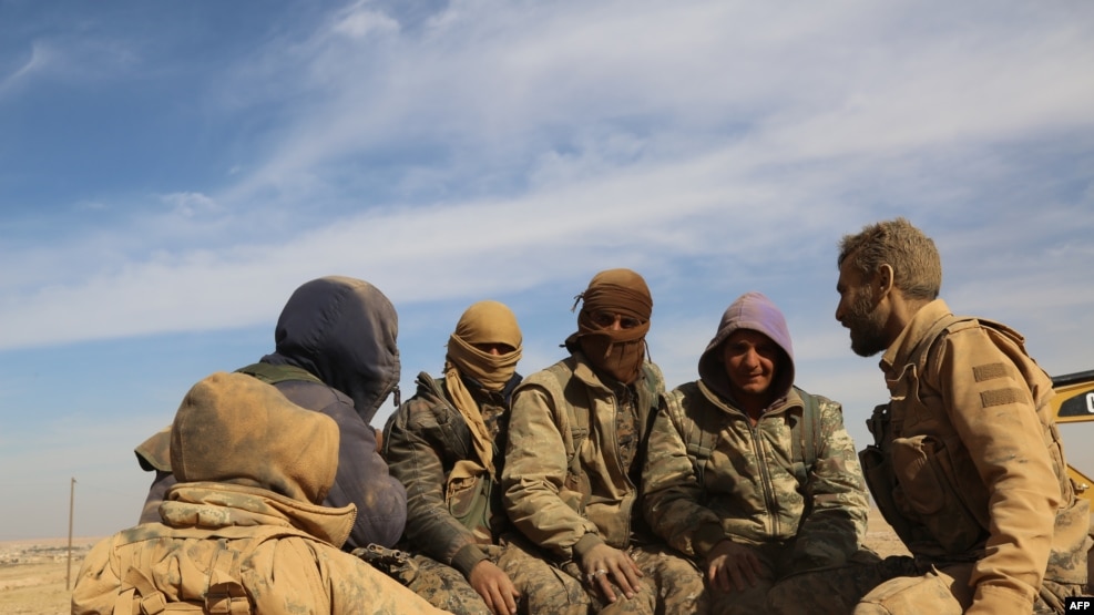 Syrian Democratic Forces in northern Syria on November 7, 2016