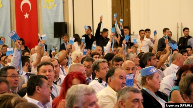 Всемирный конгресс крымских татар. Анкара, 1 августа 2015 года.