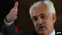 Afghanistan's national security adviser Rangin Dadfar Spanta