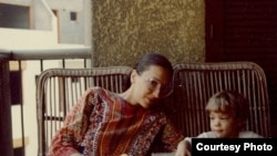 Gordana Knezevic with her daughter Olga in 1987. On May 2, 1992 -- a day she calls "my own 9/11" -- she was forced to put Olga and an older son on a bus out of Sarajevo to escape the war. It was five years before the family was reunited.