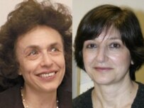 Azima Parnaz (right) and Haleh Esfandiari (file photos) (RFE/RL)