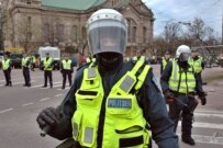 Police in downtown Tallinn (file photo) (ITAR-TASS)
