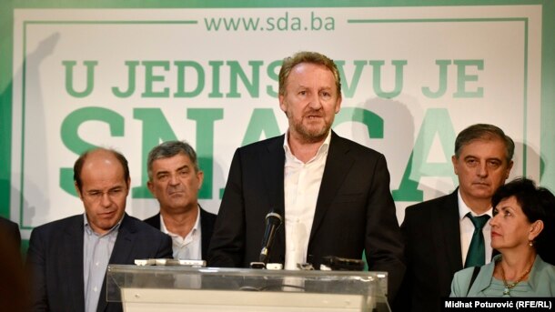 Despite winning every district in Sarajevo, Party of Democratic Action (SDA) leader Bakir Izetbegovic wasn't ready to declare victory.