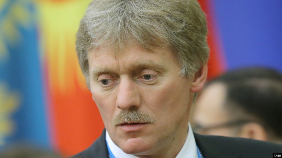 Kremlin spokesman Dmitry Peskov