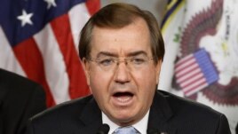 U.S. Representative Ed Royce has accused the White House of hesitating on Iran sanctions.