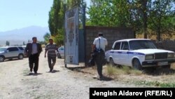 The village of Kara-Bulak, where unknown assailants killed four people from the same family.