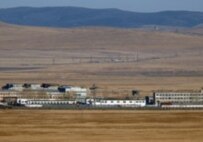 The Krasnokamensk penal colony in which former Yukos head Mikhail Khodorvkovsky is serving time (file photo) (ITAR-TASS)