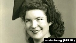 United States--Former Radio Liberty broadcaster Galina Rudnik in her New York City College graduation photo, 1954.