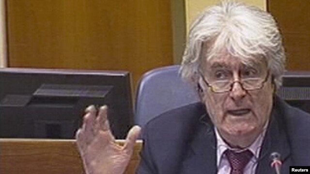 Radovan Karadžić iznosi svoju odbranu