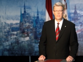 Former Latvian President Valdis Zatlers