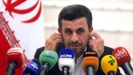 Iranian President Mahmud Ahmadinejad (file photo)