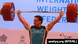 Ауыр атлет Илья Ильин.