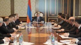 სომხეთის მთავრობის სხდომა